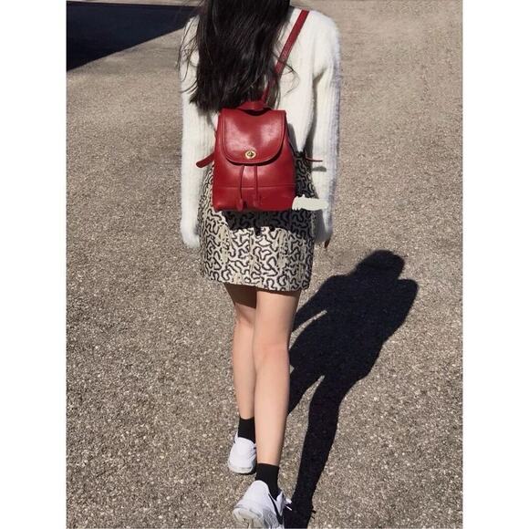 Coach Vintage Daypack Backpack 9960 Mini Leather Rucksack main image 7
